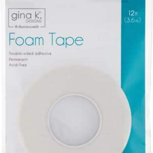 Gina K Foam Tape - 9,5 mm x 1,6 mm x 3,6 m