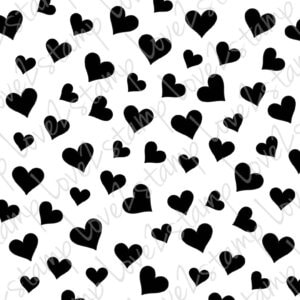 Love2stamp Stencil - Hearts