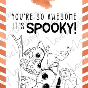 Love2stamp Clear Stamp - It’s spooky!