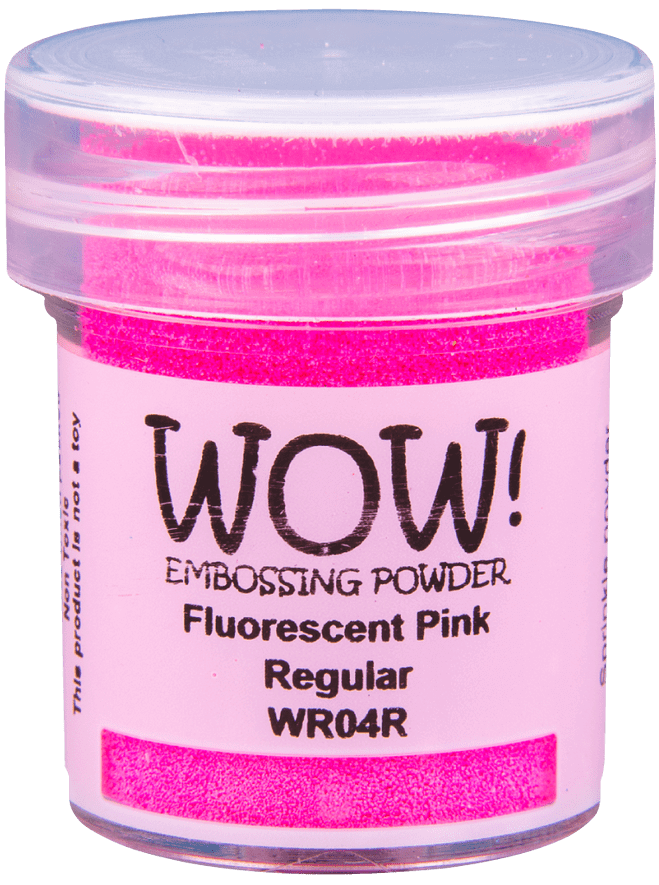 Embossing Powder – Fluorescent Pink – Love2stamp