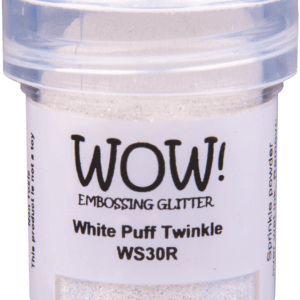 WOW Embossing Powder - White Puff Twinkle 15ml