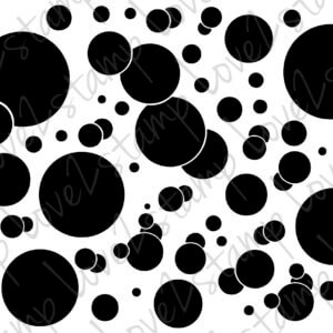 Love2stamp Stencil - Bubbles A5
