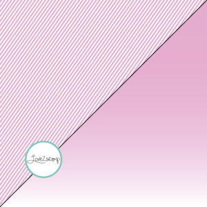 Love2stamp Designpapir – Rose - Diagonale striber/fading