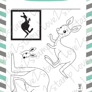 Love2stamp Clear Stamp - Hoppy