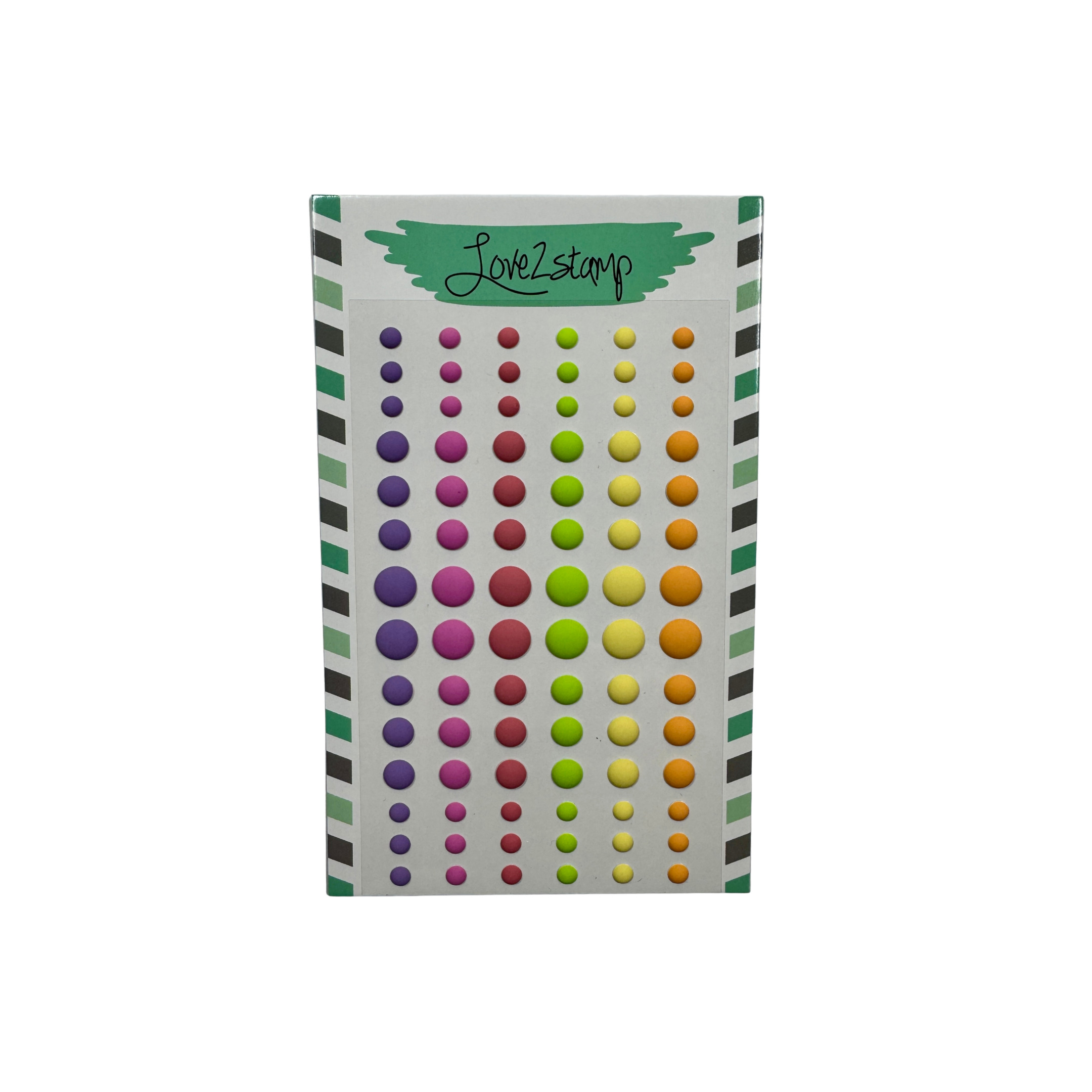 Love2stamp Enamel Dots - Matte Mix 10